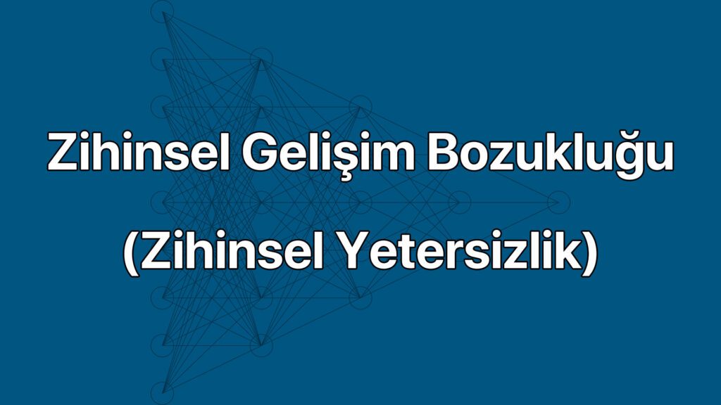 Zihinsel Gelişim Yetersizliği